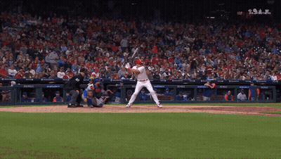 Baseball Game With Royal Sign GIF