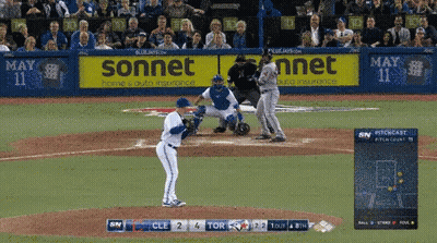 Baseball Game With Sonnet Ads GIF