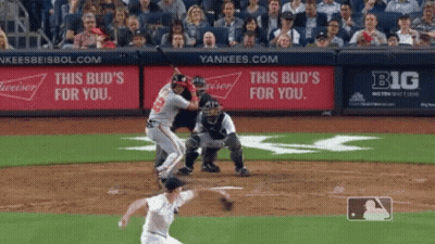 Baseball Game With This Bud's For You Banner GIF