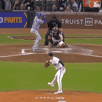 Baseball Game With Truist HH PA Ad GIF