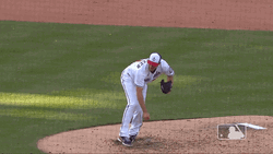 Baseball League Max Scherzer Slow-Mo GIF