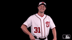 Baseball Pitcher Max Scherzer Yes  GIF