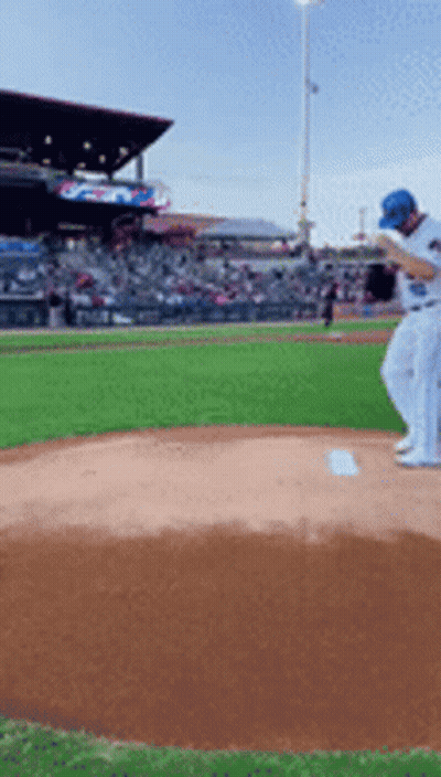 Baseball Pitcher Preparing To Throw GIF