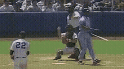 Baseball Player 22 Swinging Bat GIF