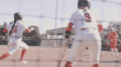 Baseball Player 26 Running Toward Player GIF