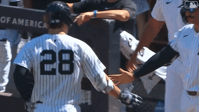 Baseball Player 28 Shaking Hands With Another Player GIF