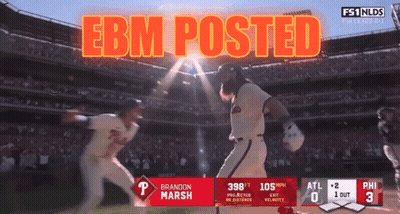 Baseball Player Brandon Marsh At Bat GIF