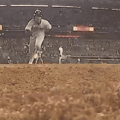 Baseball Player Catching Ball GIF