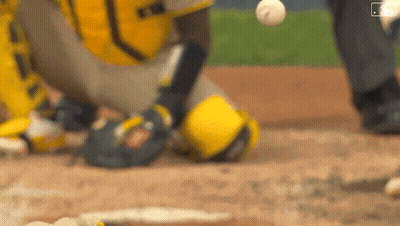 Baseball Player Catching Ball GIF