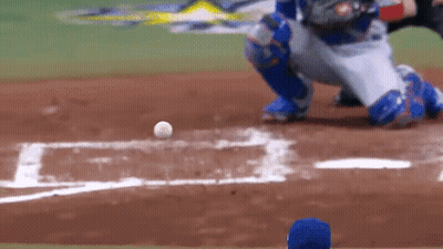 Baseball Player Catching Ball GIF