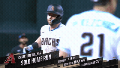 Baseball Player Christian Walker GIF