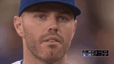 Baseball Player Close Up With Ari And Lad Scores GIF
