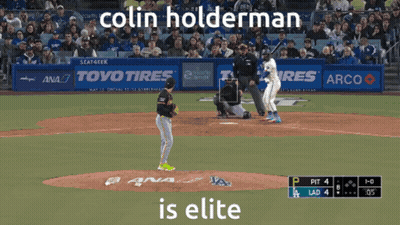 Baseball Player Colin Nolderman Elite GIF