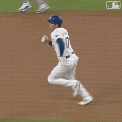 Baseball Player Feet On Field GIF