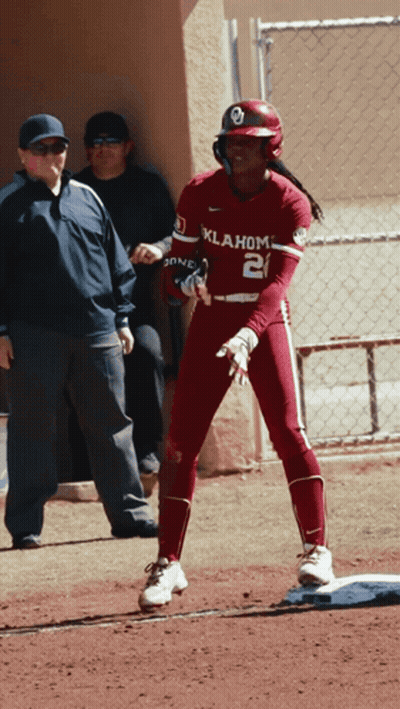 Baseball Player For Oklahoma GIF