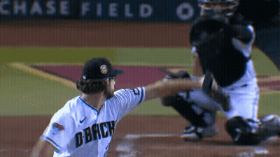 Baseball Player Helping Teammate In Chase Field Jersey GIF