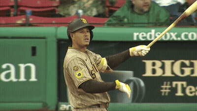 Baseball Player Holding Bat GIF