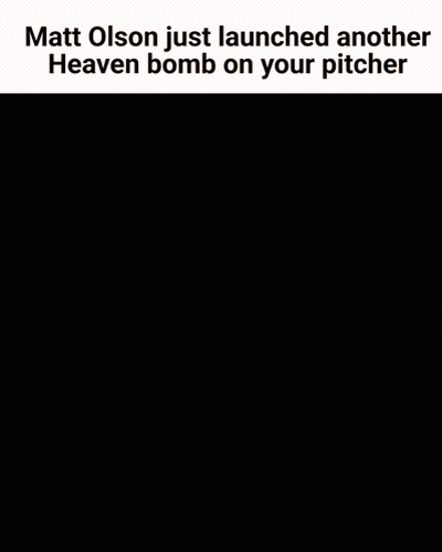 Baseball Player In Atlanta Uniform Holding Bat GIF