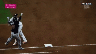 Baseball Player In Black Jersey Number 26 GIF