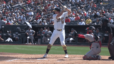 Baseball Player In Blue Jersey Number 2 GIF