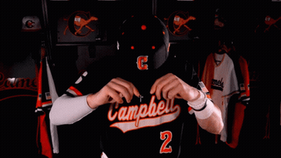 Baseball Player In Camels Jersey GIF