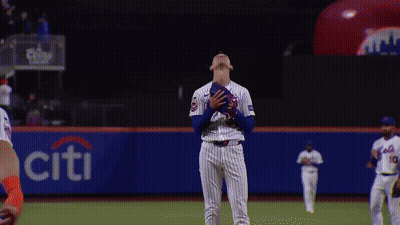 Baseball Player In Front Of Citi Bank GIF