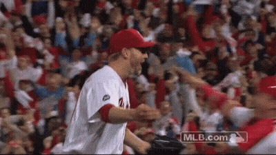 Baseball Player In Front Of Crowd GIF