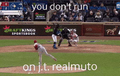 Baseball Player In Helmet And Vest Number 10 GIF