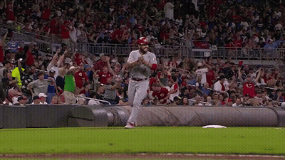 Baseball Player In Jersey Saying A GIF