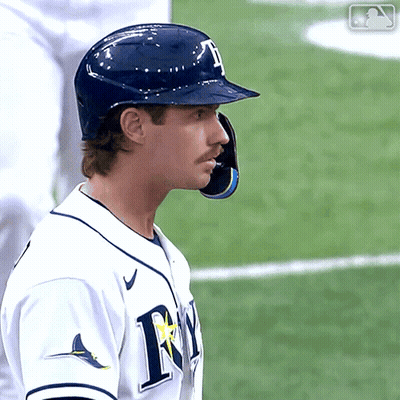 Baseball Player In Jersey With Letter R GIF
