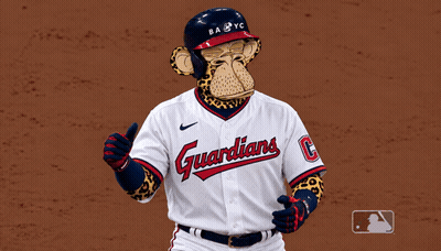 Baseball Player In Monkey Mask Running GIF