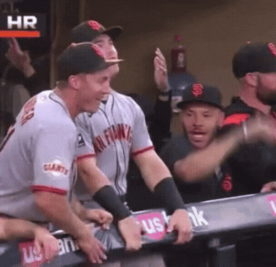 Baseball Player In Nike Jersey Sitting GIF
