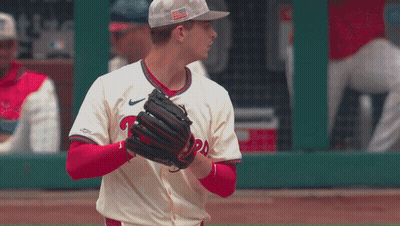 Baseball Player In PA Jersey GIF