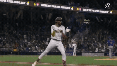 Baseball Player In Padres Jersey GIF