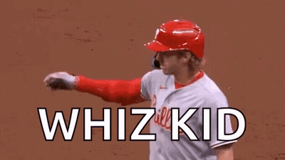 Baseball Player In Red Helmet Celebrating GIF