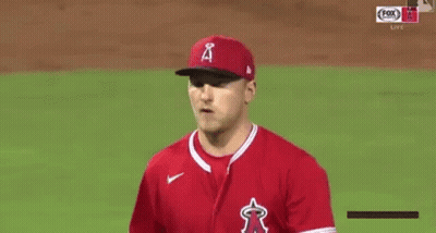 Baseball Player In Red Jersey GIF