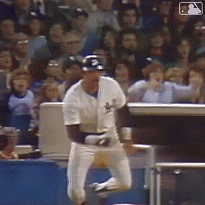 Baseball Player In White Jersey With Letter S GIF