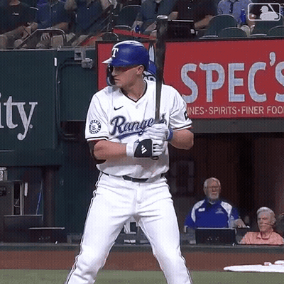 Baseball Player In White Uniform Saying Range GIF