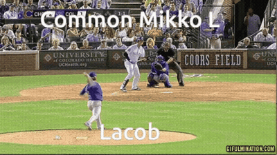 Baseball Player Jacob At Bat In Front Of Crowd GIF