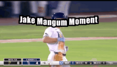 Baseball Player Jake Mangum Moment GIF