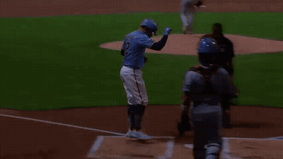 Baseball Player Jumping To Catch Ball GIF