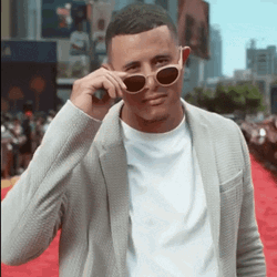 Baseball Player Manny Machado Shades Off GIF