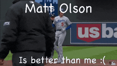 Baseball Player Matt Olson GIF