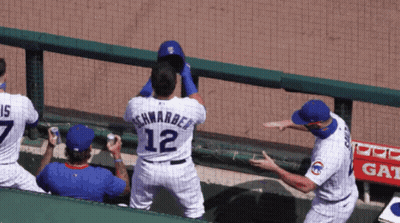 Baseball Player Number 12 GIF