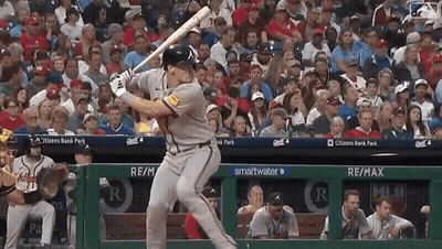 Baseball Player Number 12 GIF