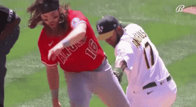 Baseball Player Number 16 GIF