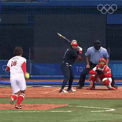 Baseball Player Number 16 GIF