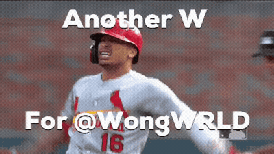 Baseball Player Number 16 Celebrating Home Run GIF