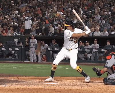 Baseball Player Number 16 GIF