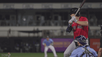 Baseball Player Number 18 GIF